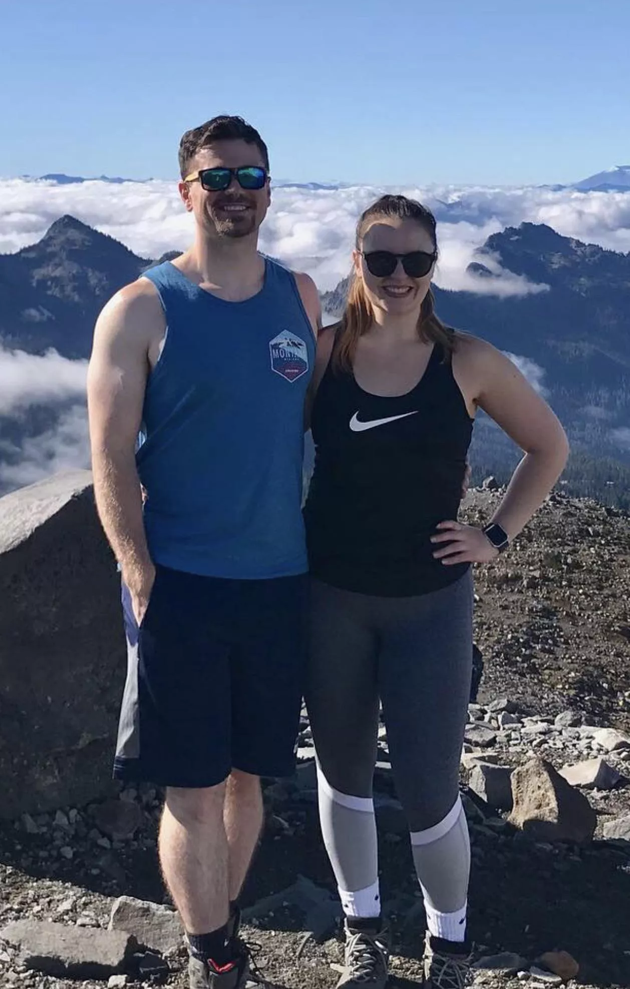 Come hiking with us and then hike my man’s pants down later 😋