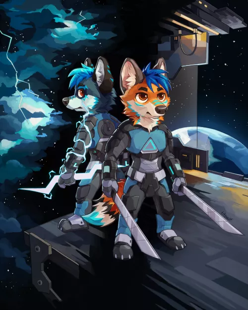 Electric ⚡(art by me)