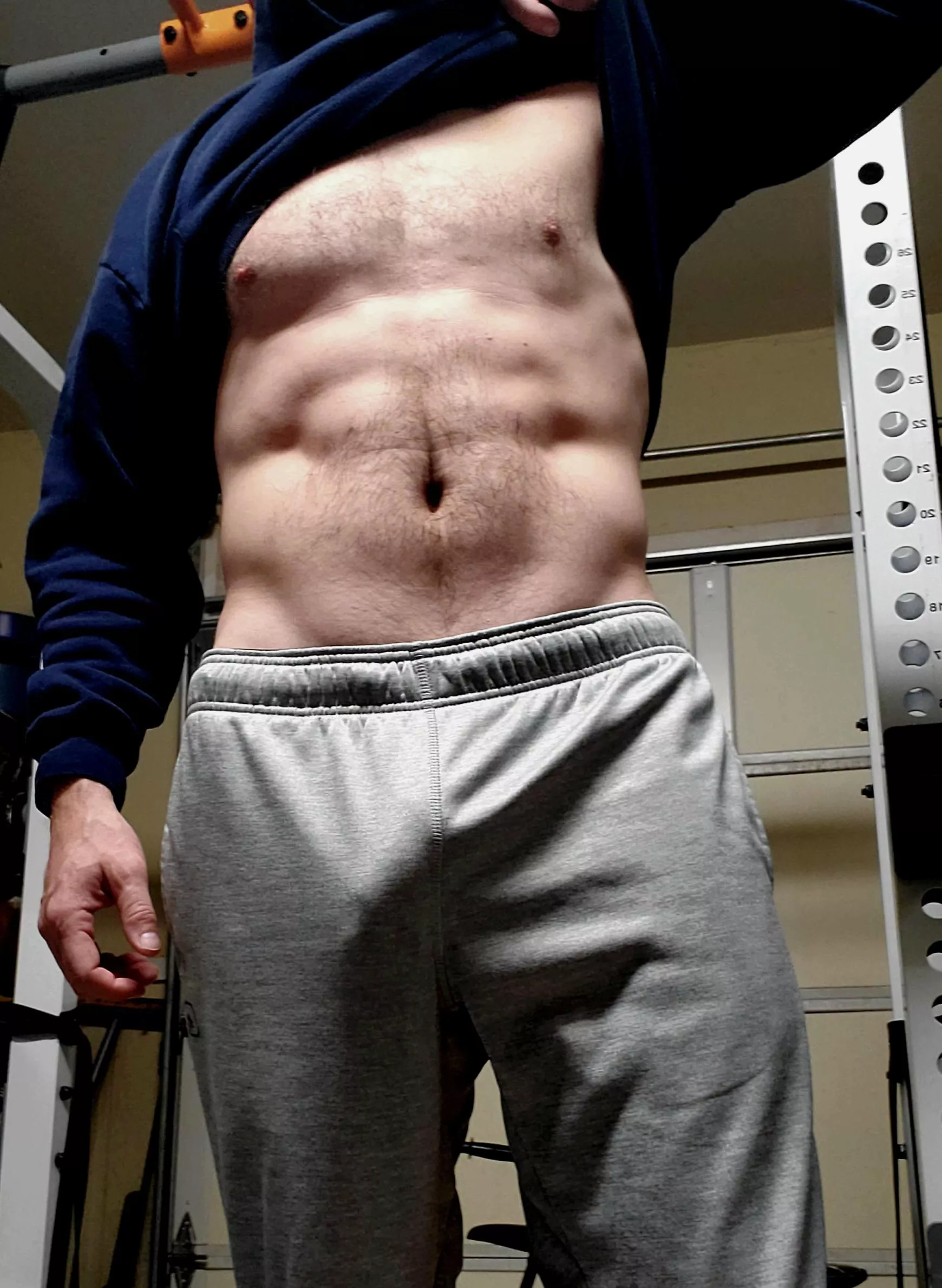 Everybody works out commando, right? [42]