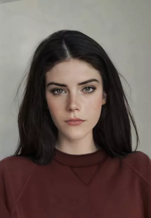 felt cute after finally learning how to do eye makeup 😭