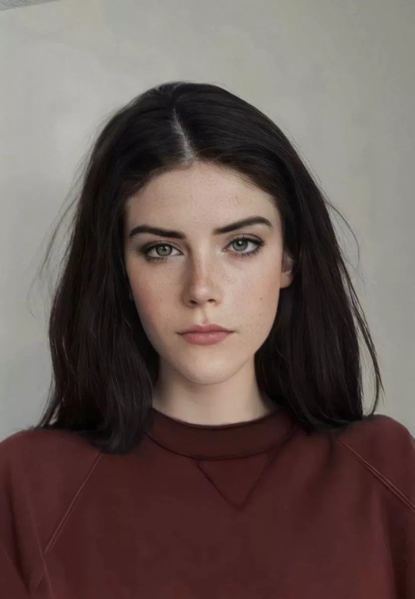 felt cute after finally learning how to do eye makeup 😭