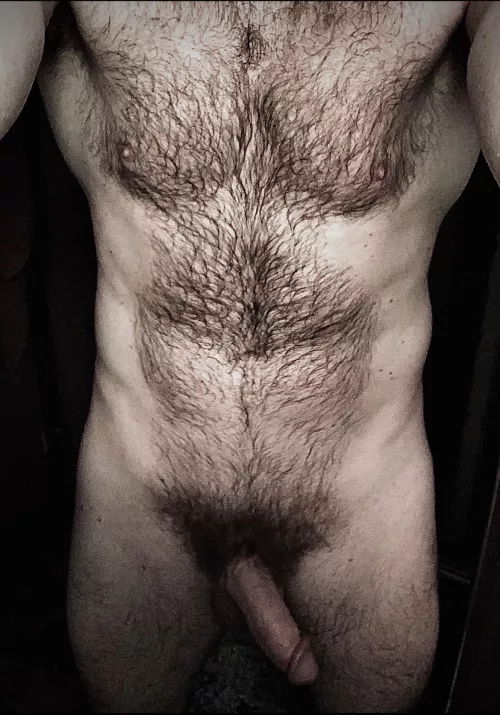 Fresh and clean out of the shower