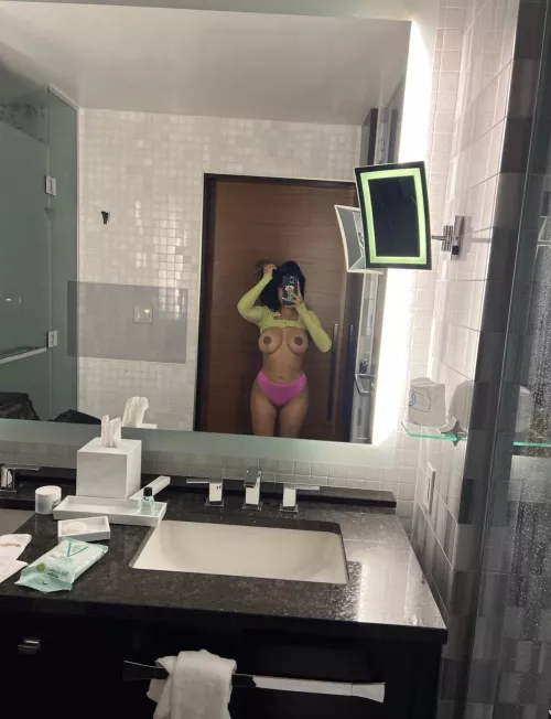 I hope my tits are your type.