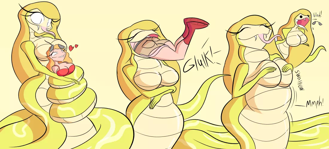 {Image} Embrace of Pytha (Art by JackMunchy)