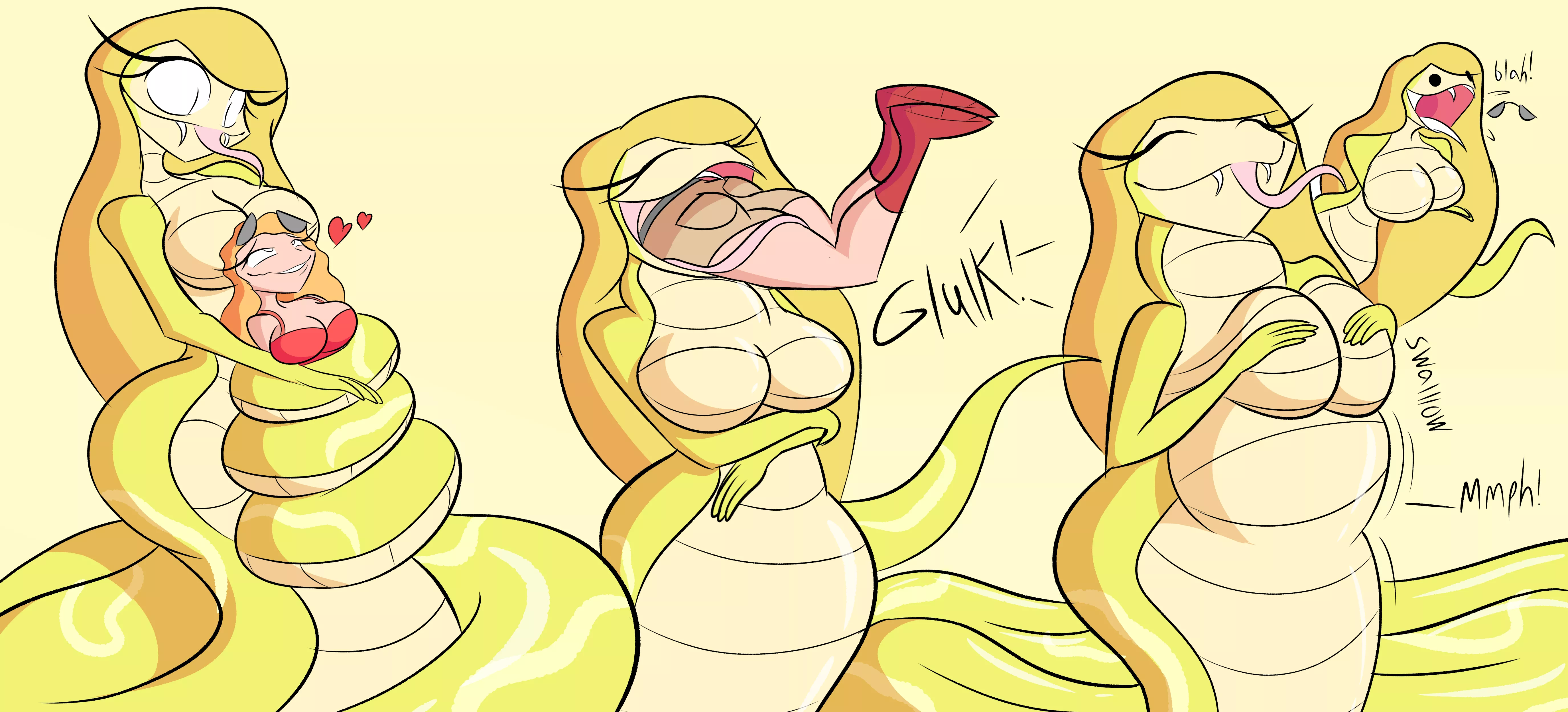 {Image} Embrace of Pytha (Art by JackMunchy)