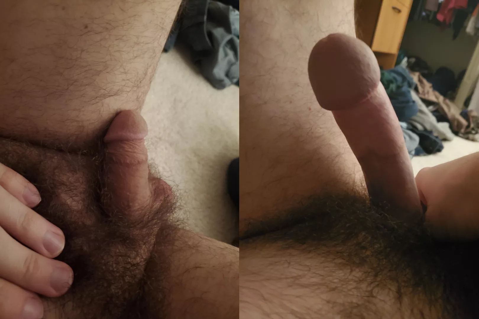 It feels soooo good letting him grow nice and big