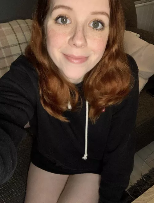 It’s a baggy hoodie and no pants kind of day! 😂 [F]