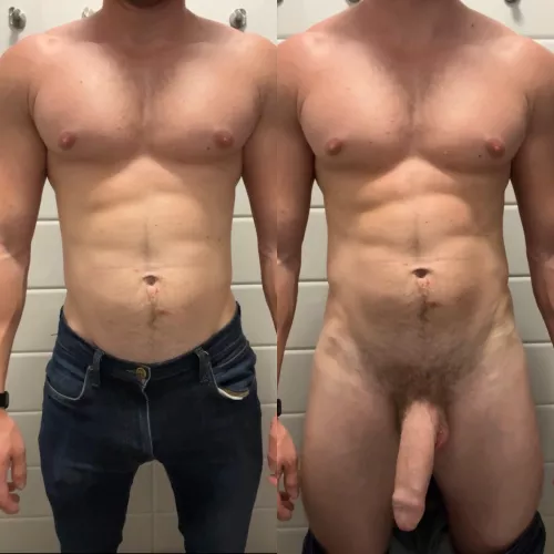 Jeans on / jeans off. Would you be surprised?