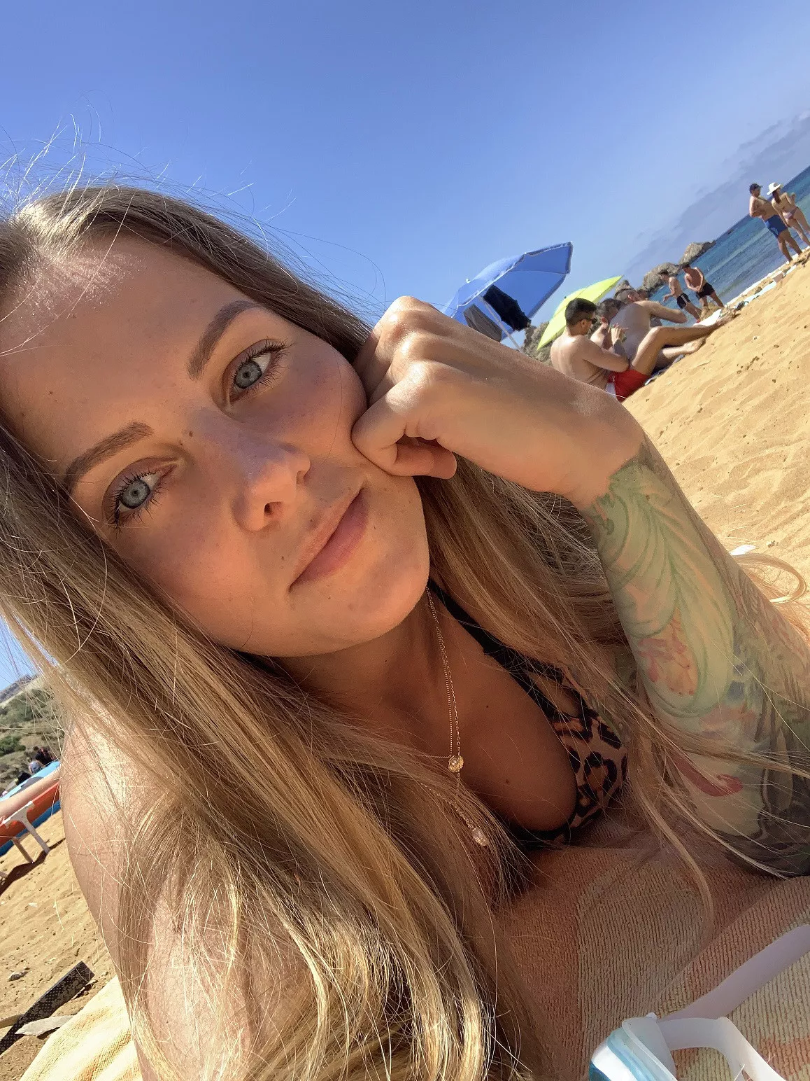 Just a beach selfie :) Hope it`s ok