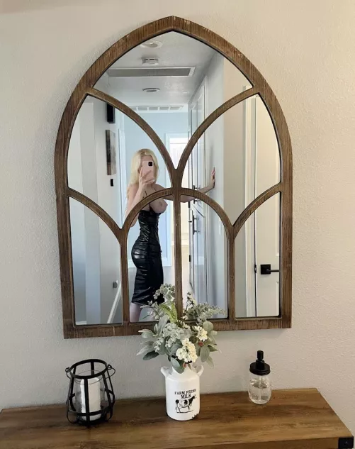 Just showing off before going out