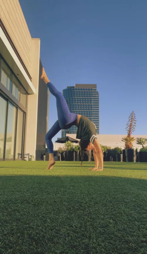 Love a good back bend