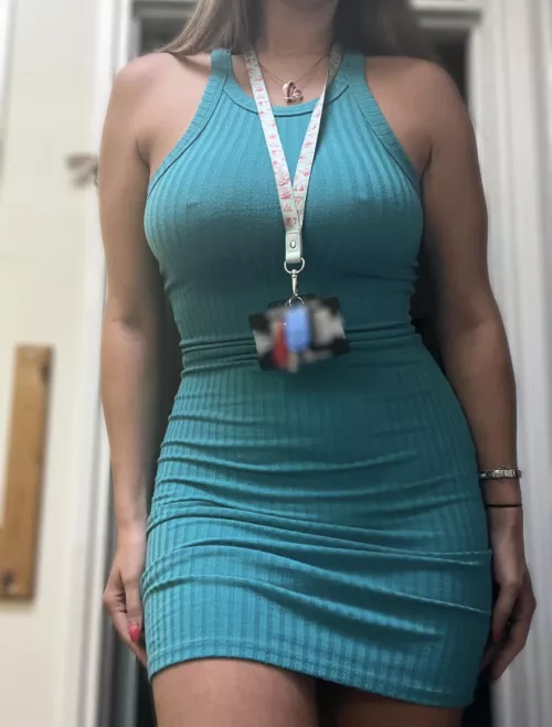 Making an effort to distract all the guys at work