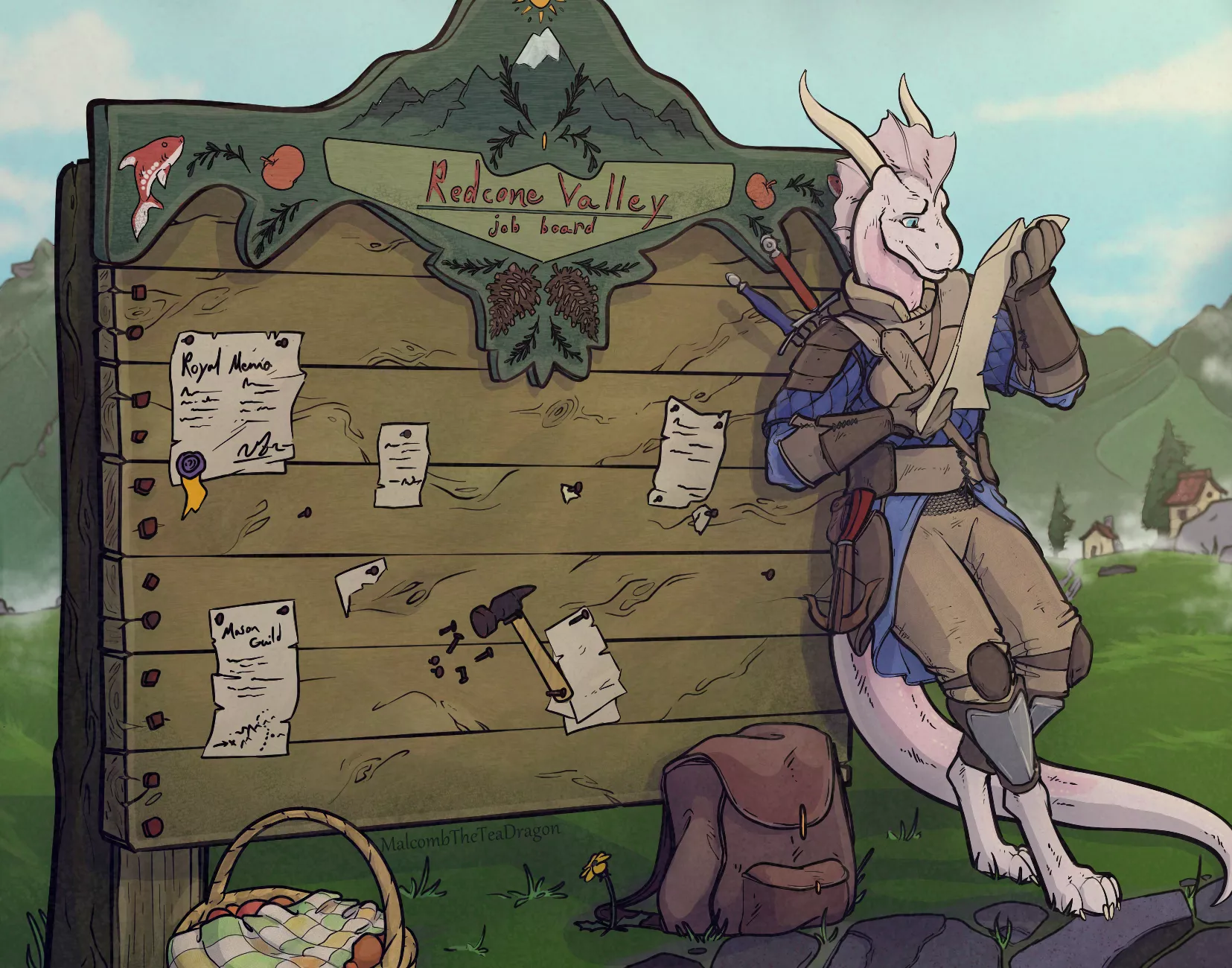 Mercenary, Digital, Art by me