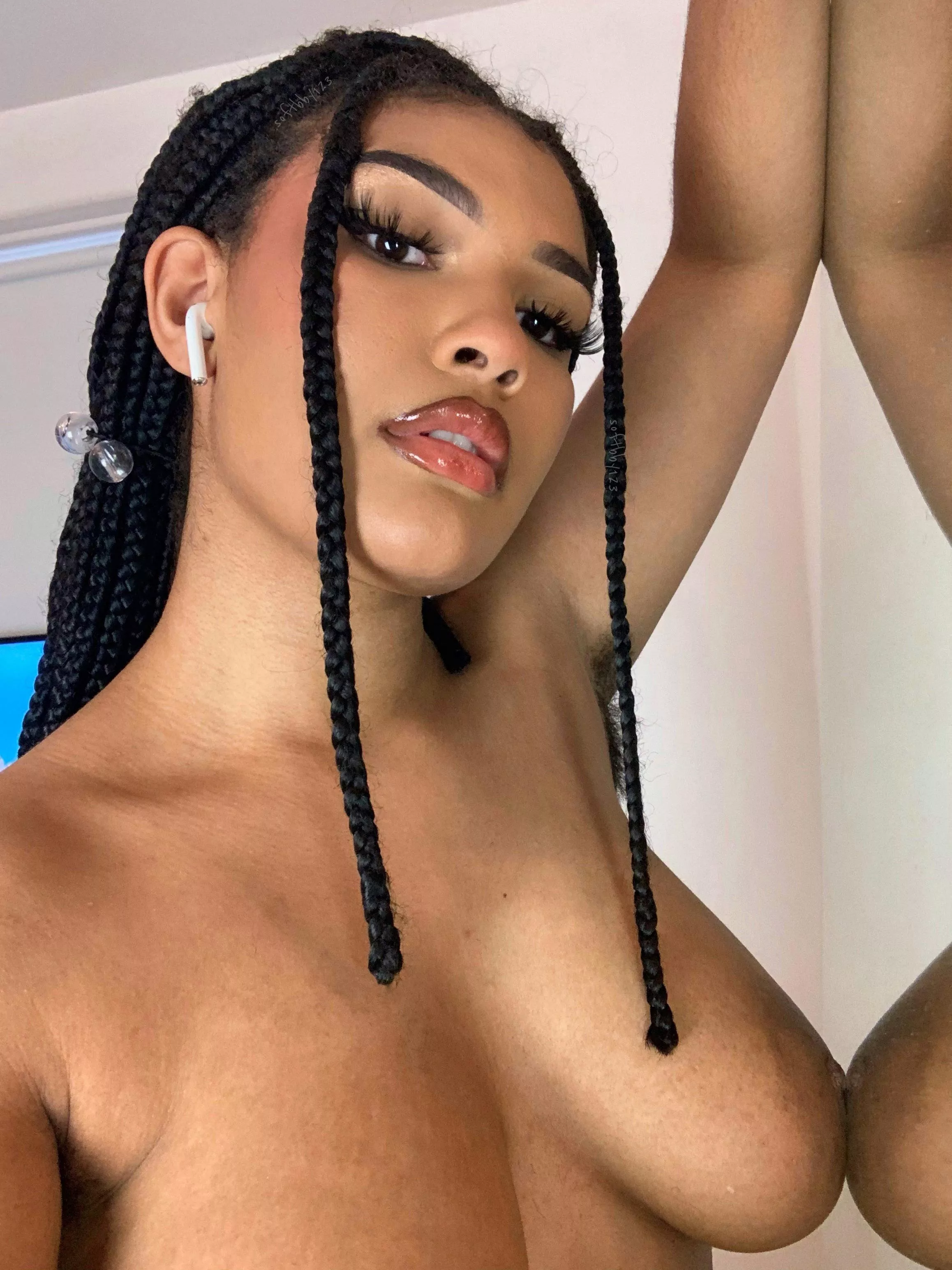 My boob is kissing itself and you’re next