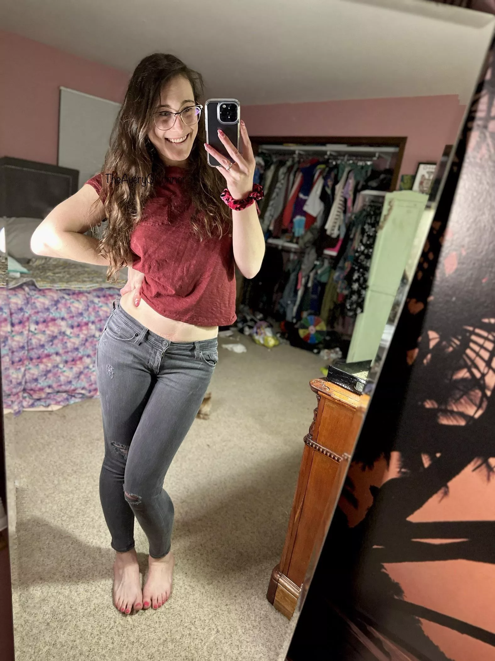 New crop top & pants makes for the perfect outfit to show off a bit of my tummy