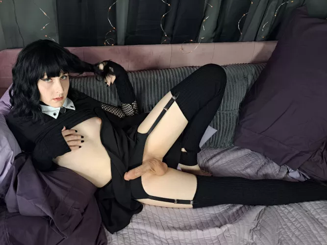 Oh you like my leg warmers? Or were you looking at something else?? 🤭