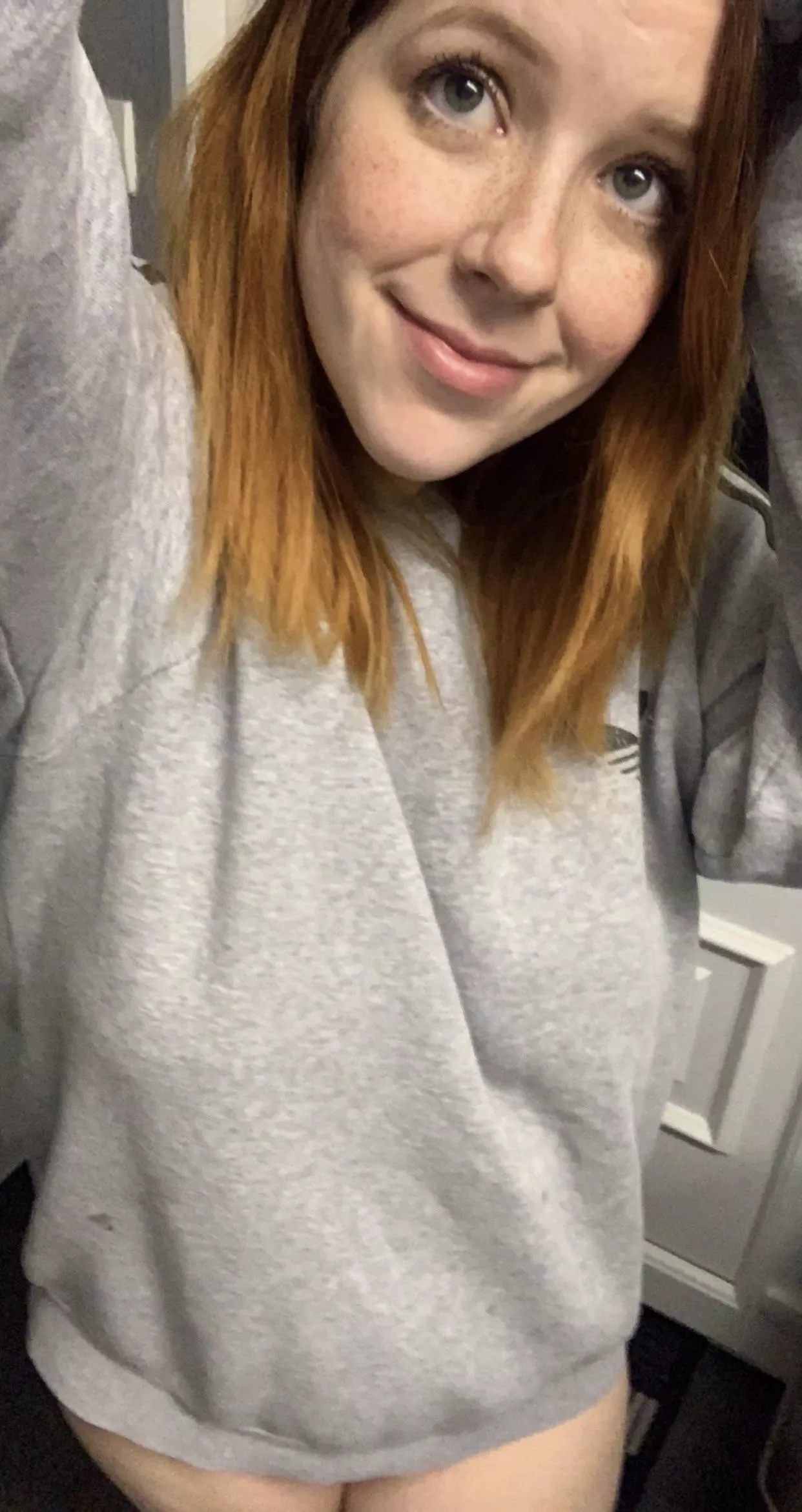 Perk of living in Scotland: it’s always baggy sweatshirt weather! [F]