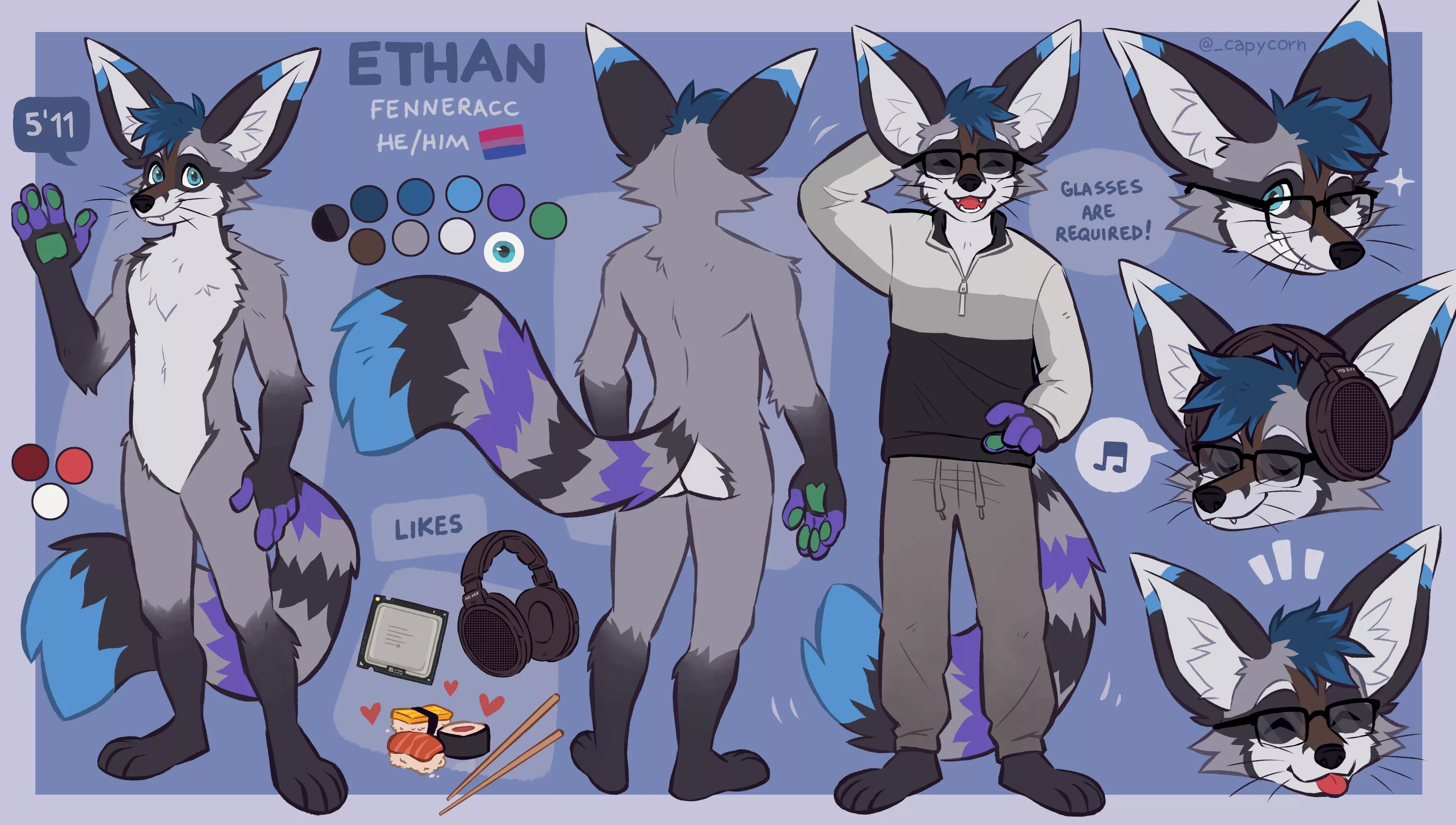 Ref sheet for someone on Twitter :)