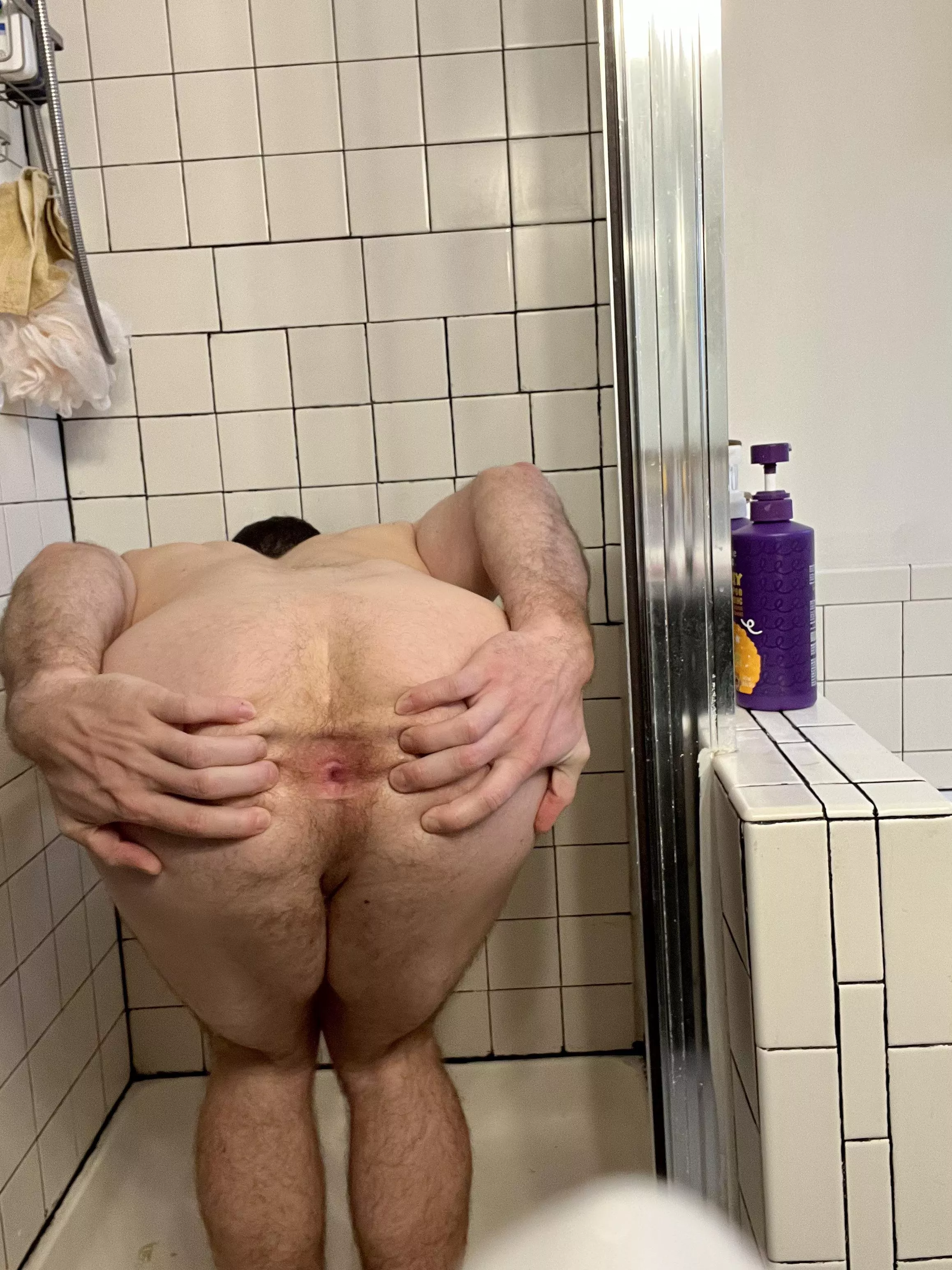 Silly me, dropped the soap again🫢