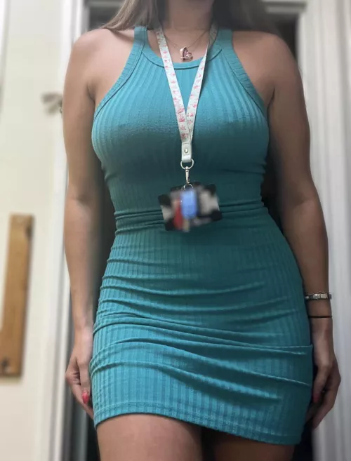 Trying to distract all the guys at work