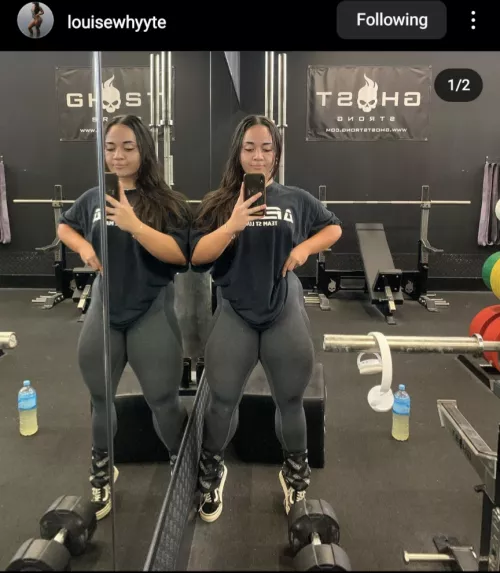 beefcake thighs Louise Whyte