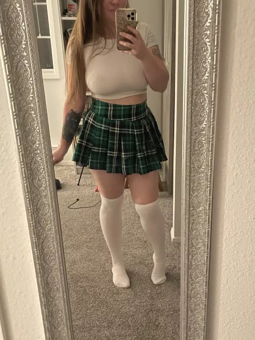 Covered but still busty