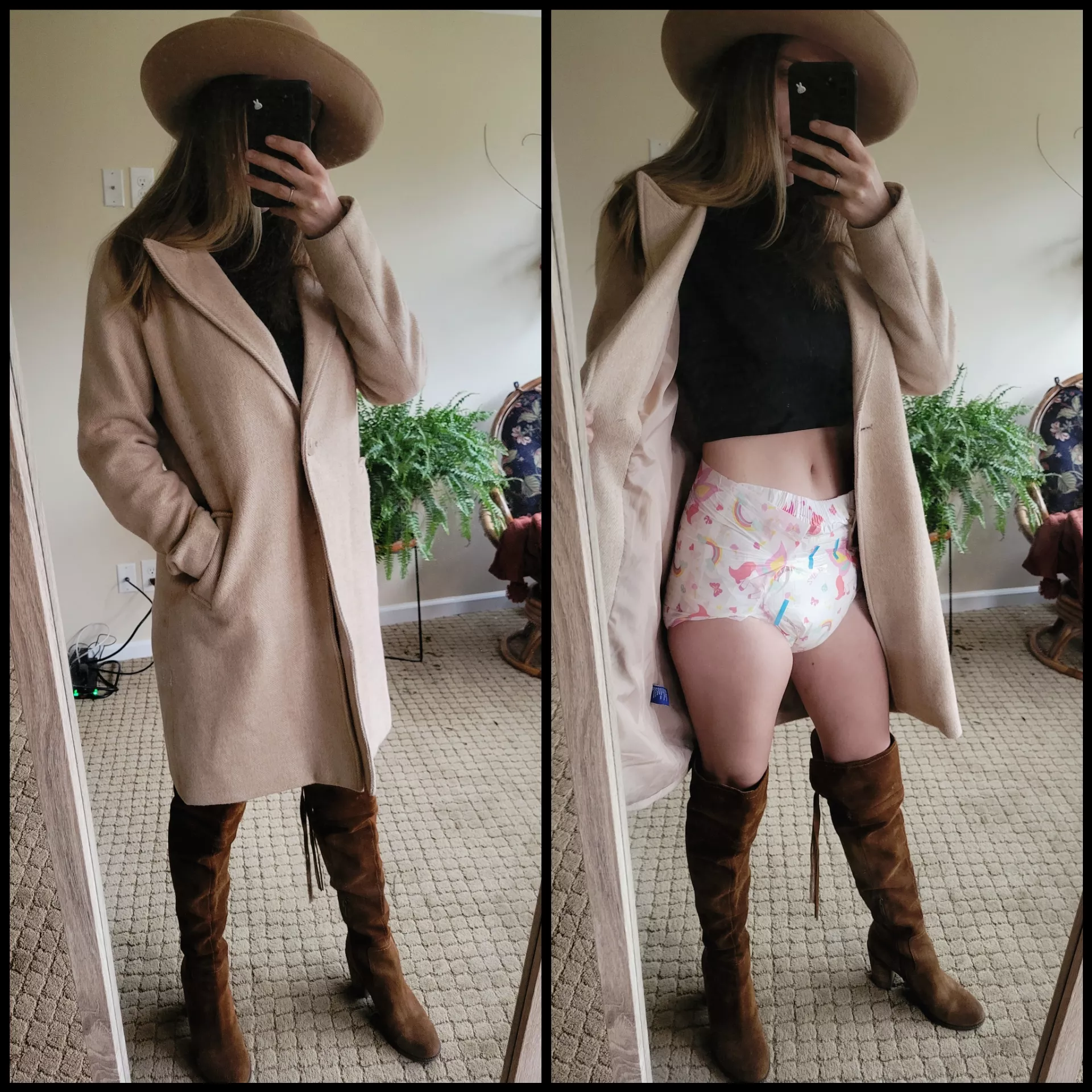 Diapers, but make it fashion. Diapers, but make it fashion.