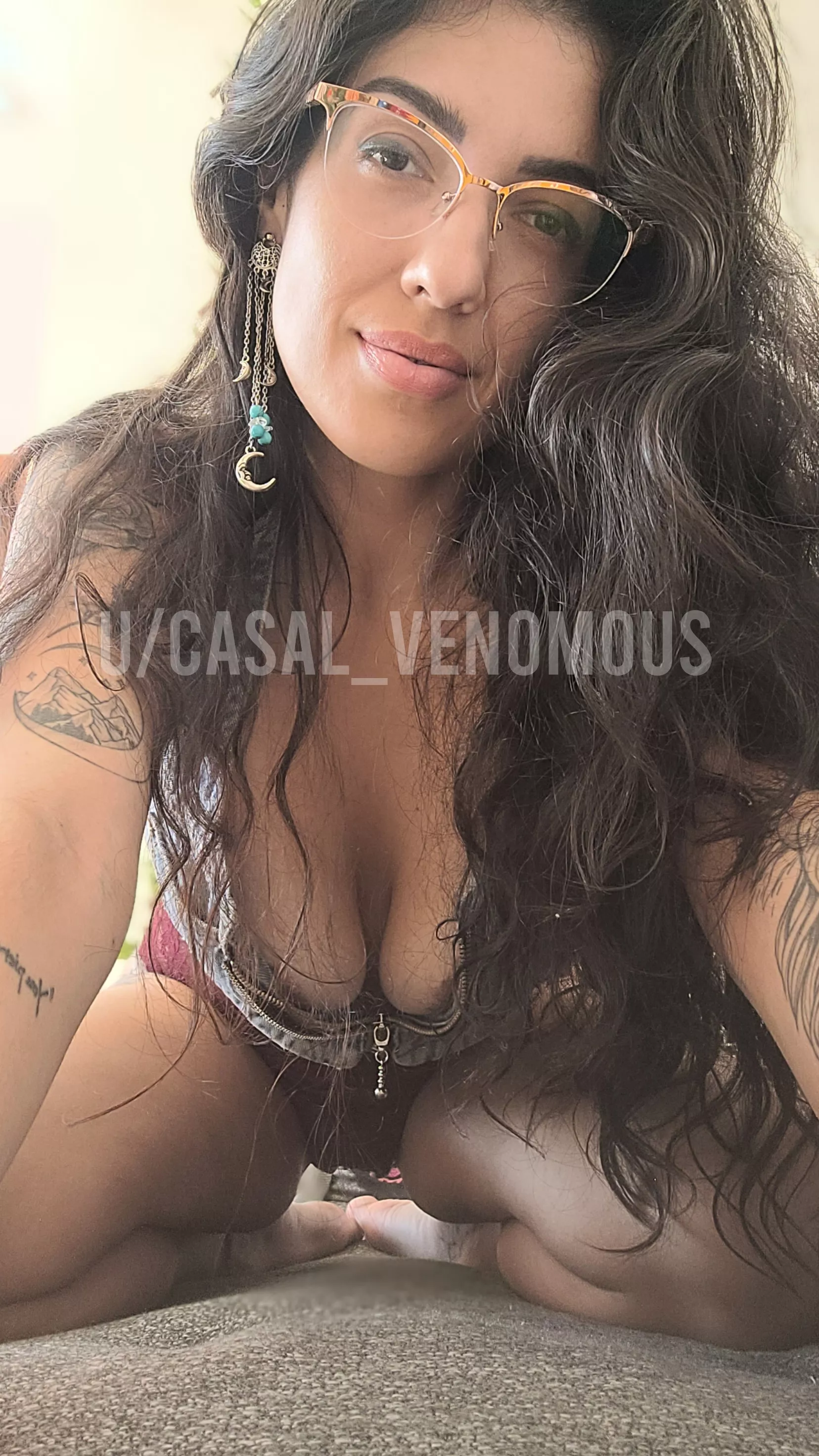 Feeling hot and confident with my glasses