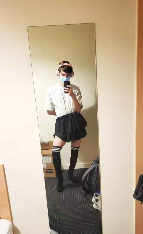 First time dressing up