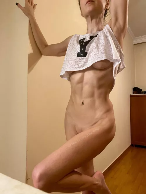 Home workouts are the best because no pants required