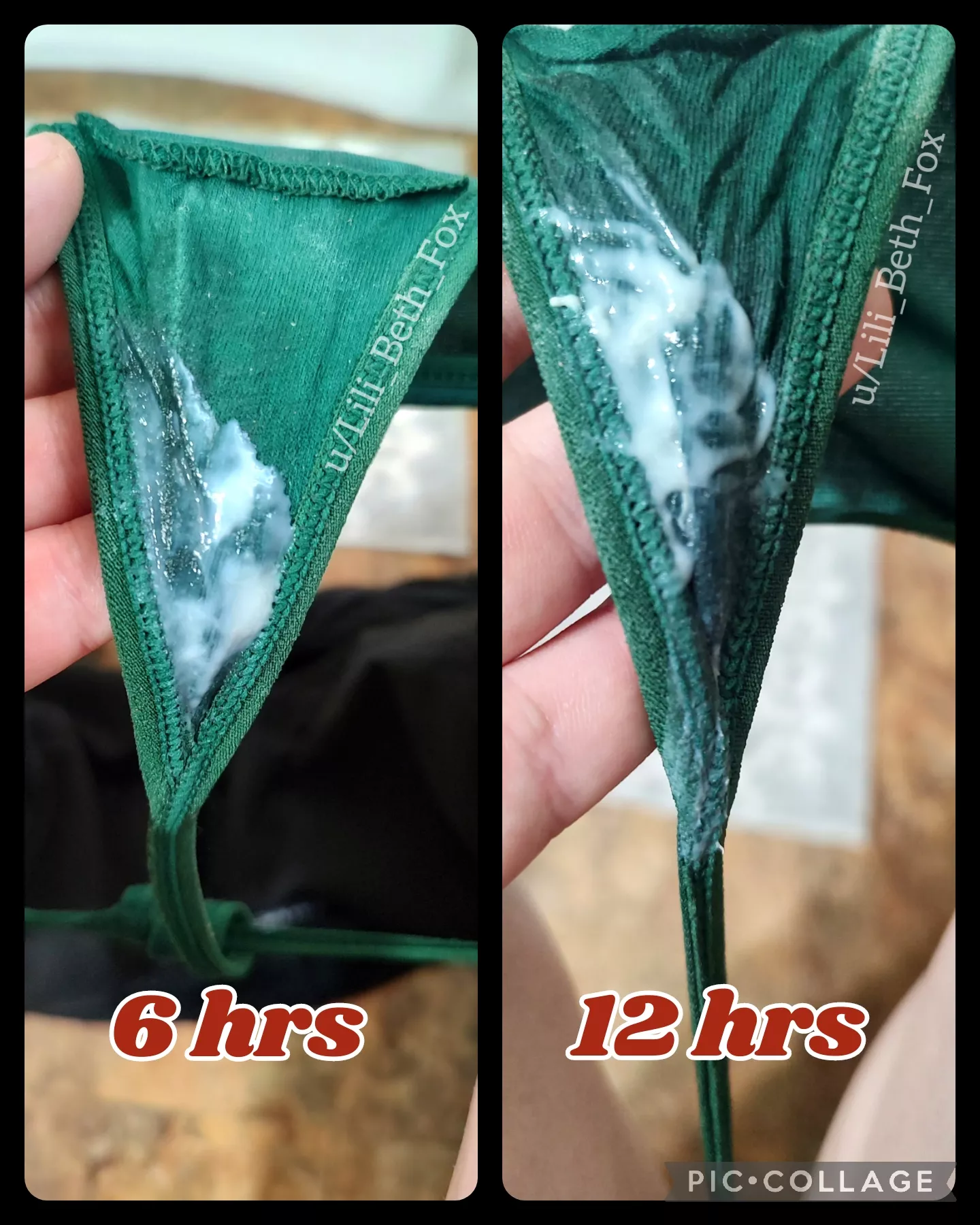I can't believe how full this tiny gusset is already! [OC]