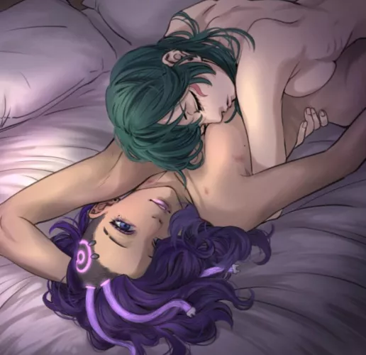 Kiriko and Sombra are adorable together ❤️