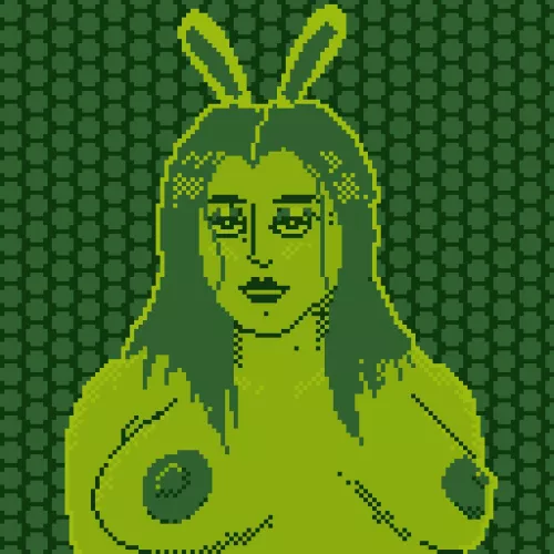 My first attempt at NSFW pixel art! GB style
