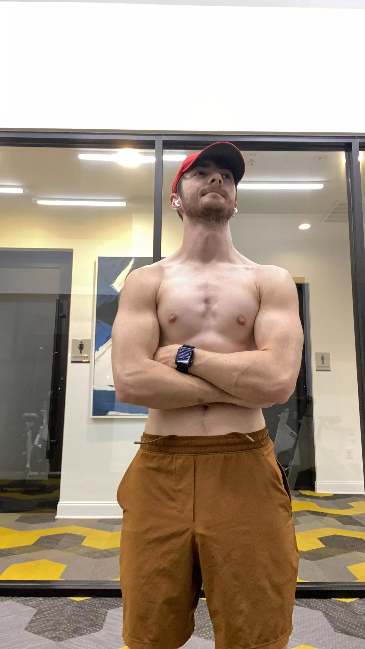 My forearms were looking pretty vieny