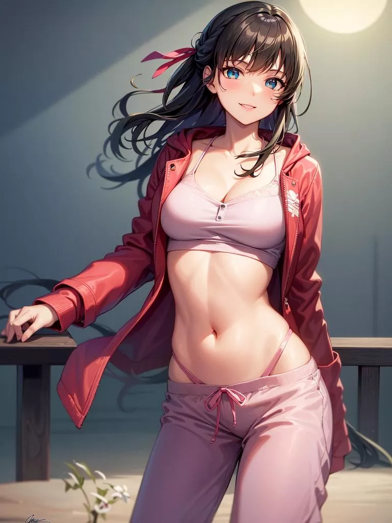 Pink Combo+ Red Jacket