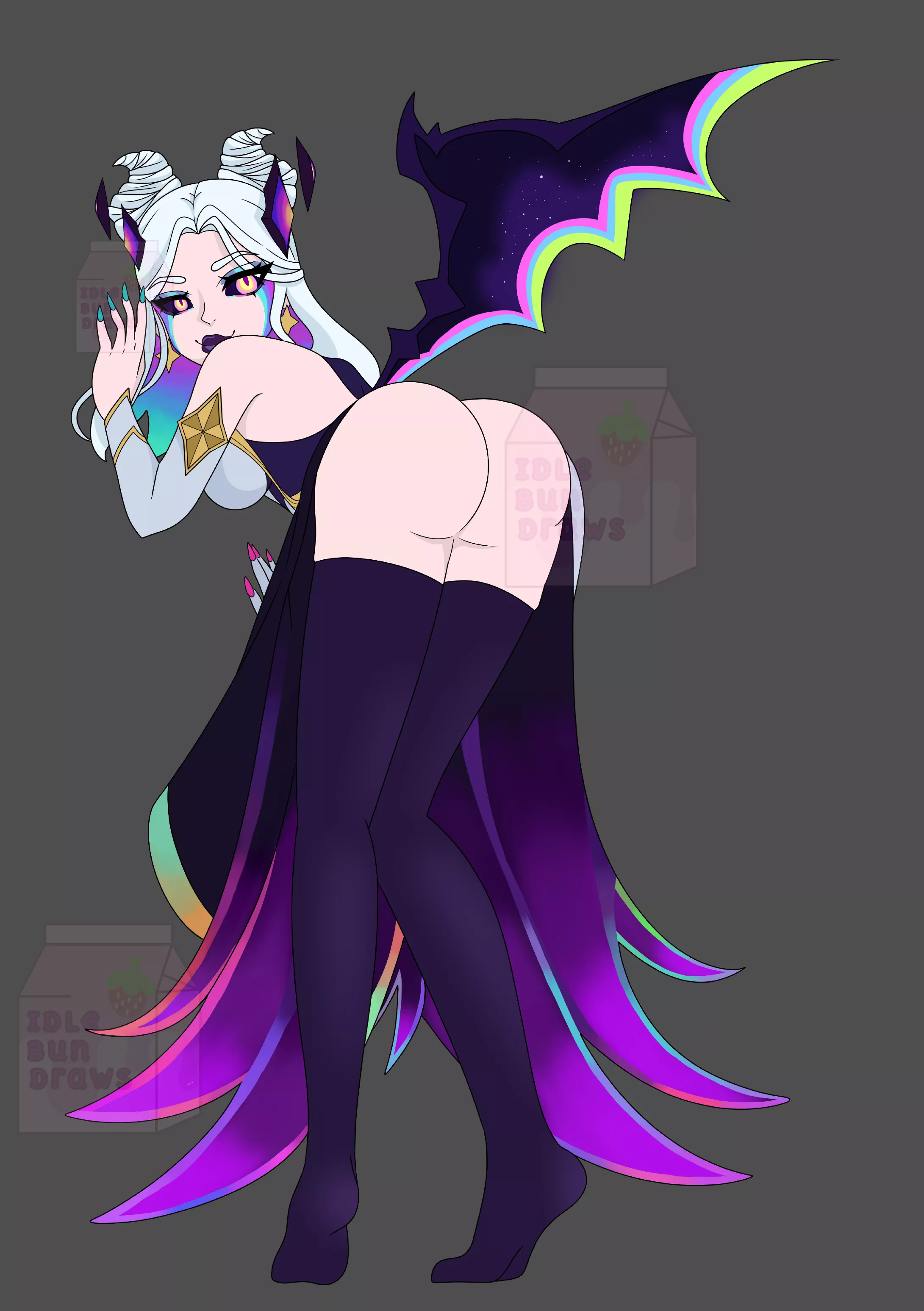 Star Nemisis Morgana with her ass out (2h0tbun on Twitter)
