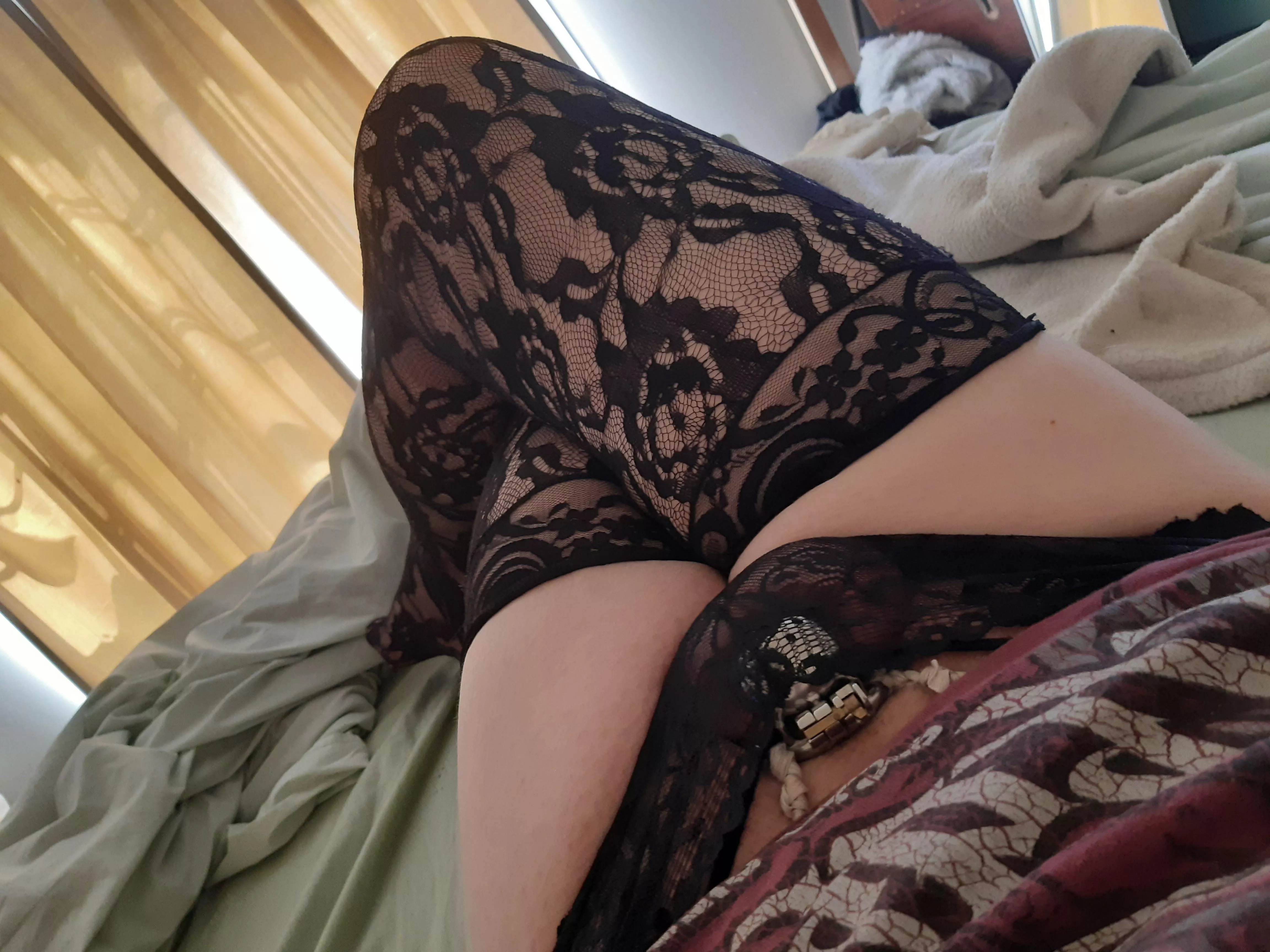 Still gotta get dressed even with nowhere to go💗