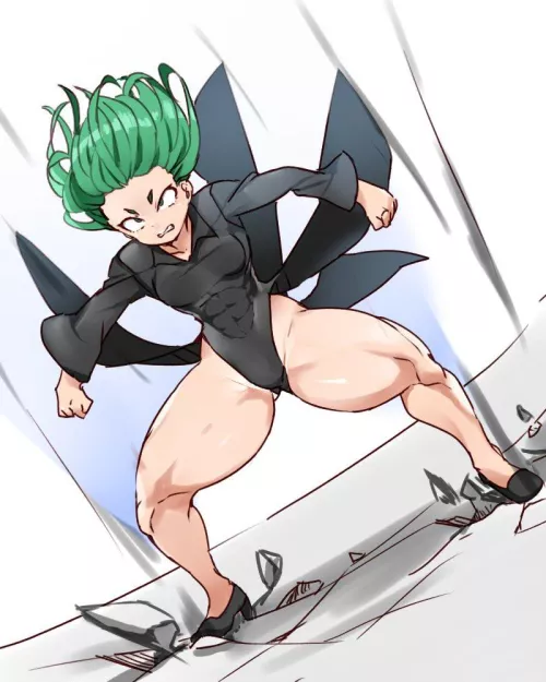 Tatsumaki's example pose (@0721Kin29n) [One Punch Man]