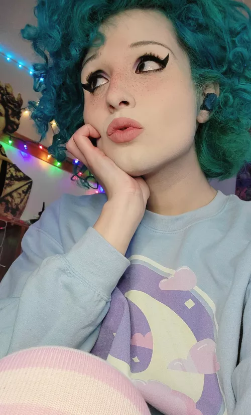 this sweaters sooo comfy and cute!! its perfect for snuggles i think ~ <3