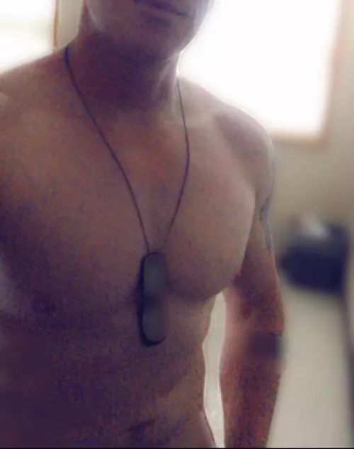 Too nice of a day to keep the whole uniform on