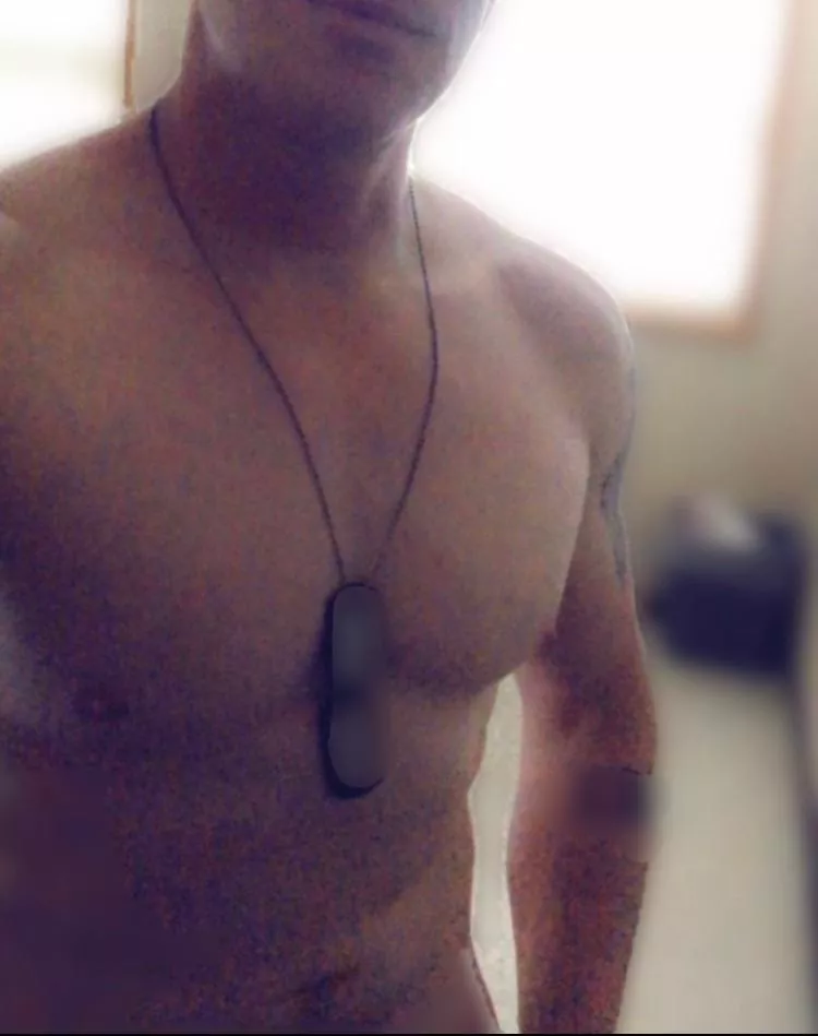 Too nice of a day to keep the whole uniform on