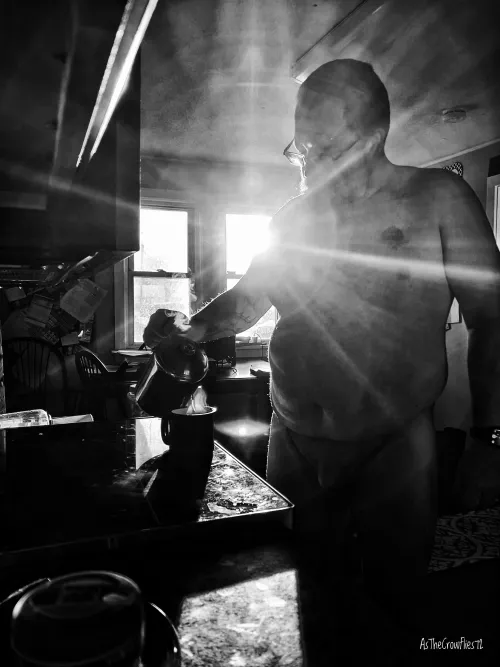 Weekend morning coffee