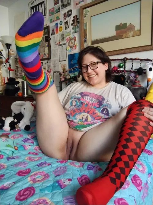 will you cum inside me or on my glasses? [enby]