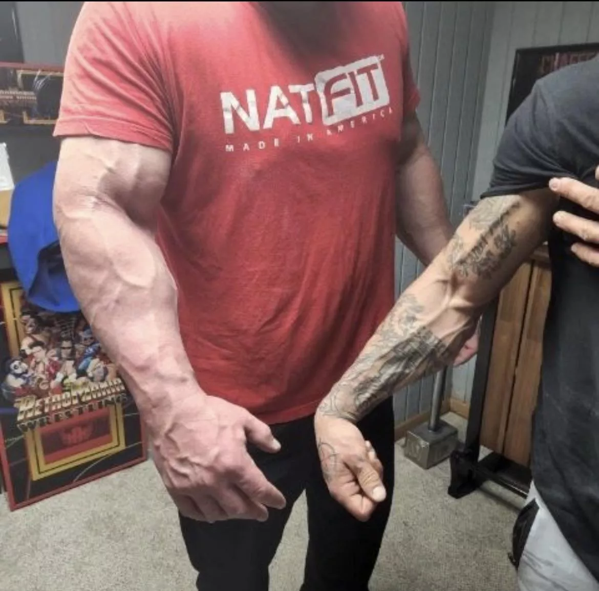 Arm is feeling strong.