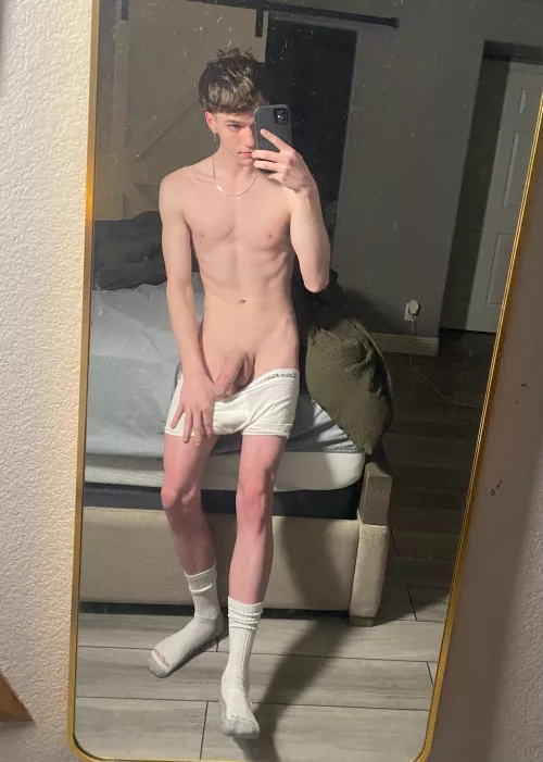 Care if I take these off? 😉