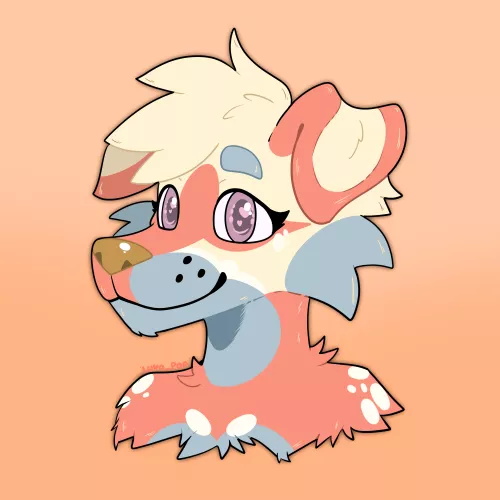 Completed Headshot Commission (By me, Luvo~)