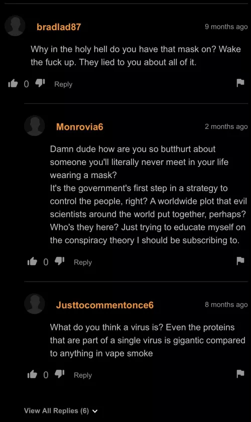 From mask to covid to vape