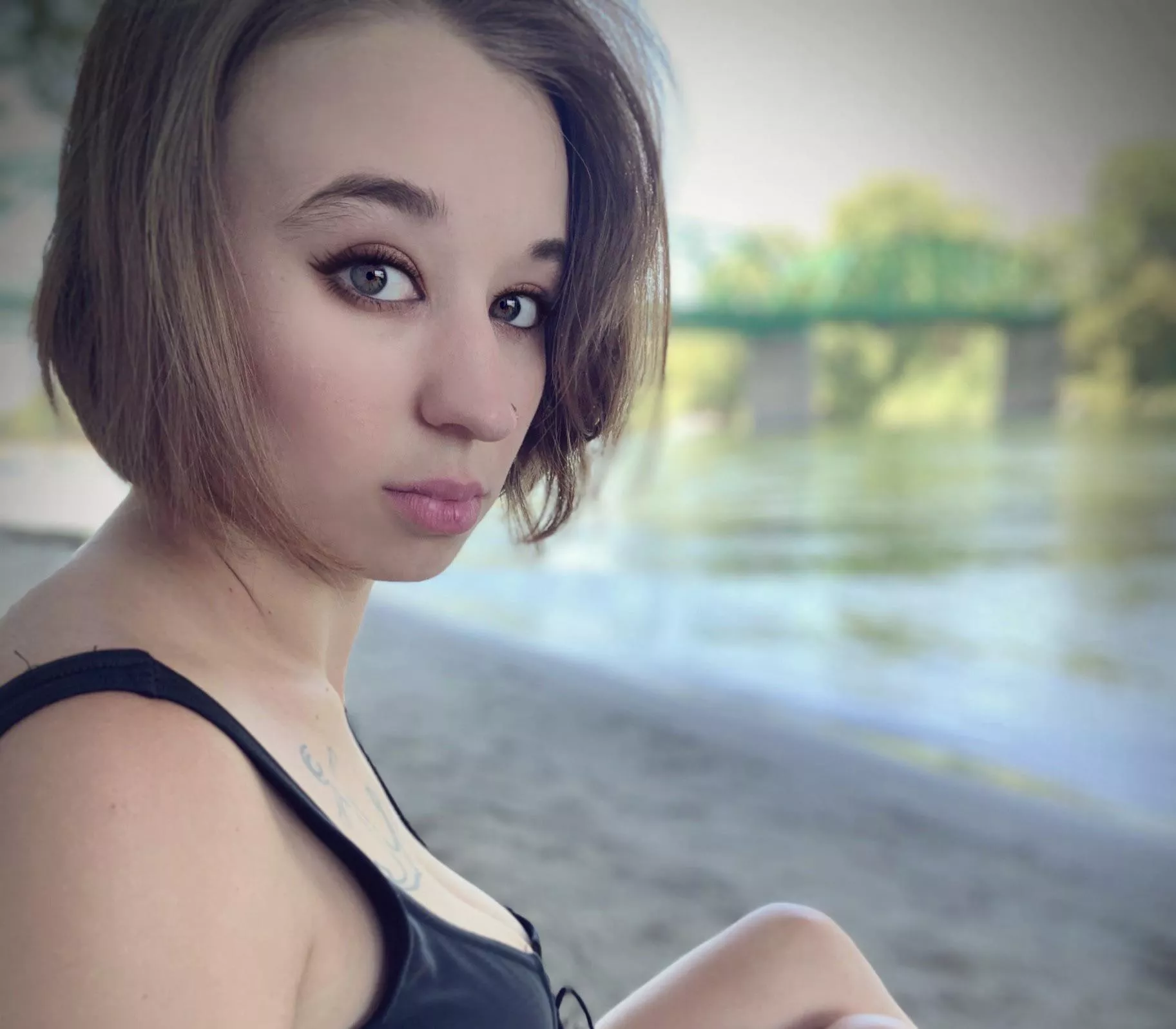 Hanging by the water