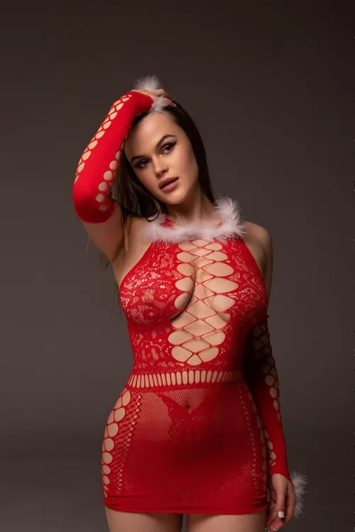 I guess where I come from by looking at my breasts