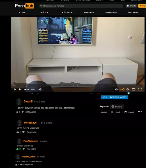 I mean they're right... It was an insane match...